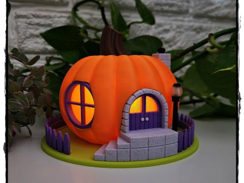 The Pumpkin Fairy House