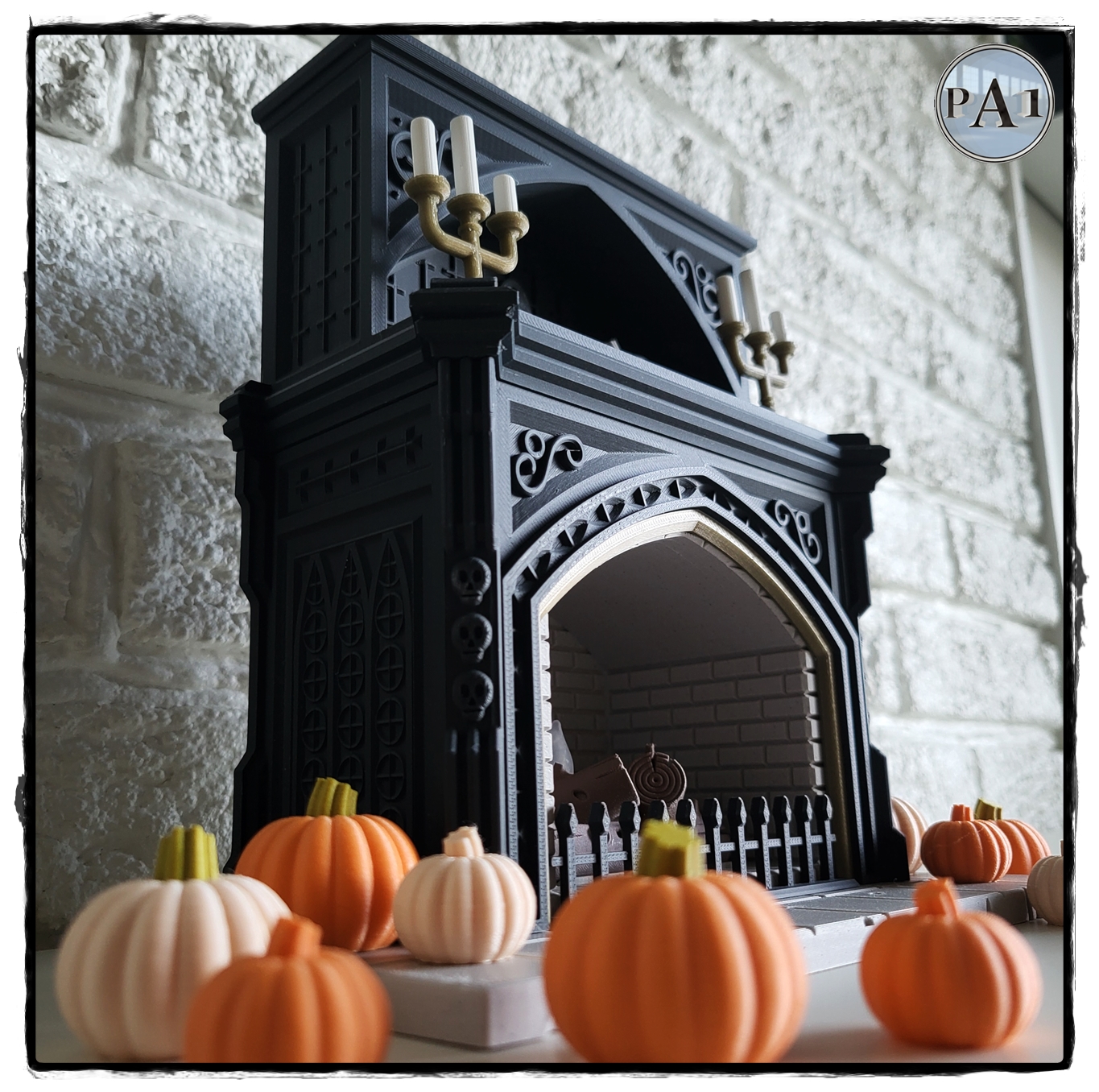 Gothic Tealight Fireplace (Version 1) - Image 8