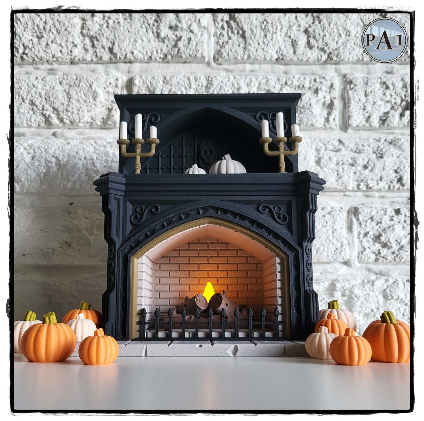 Gothic Tealight Fireplace (Version 1) - Image 7