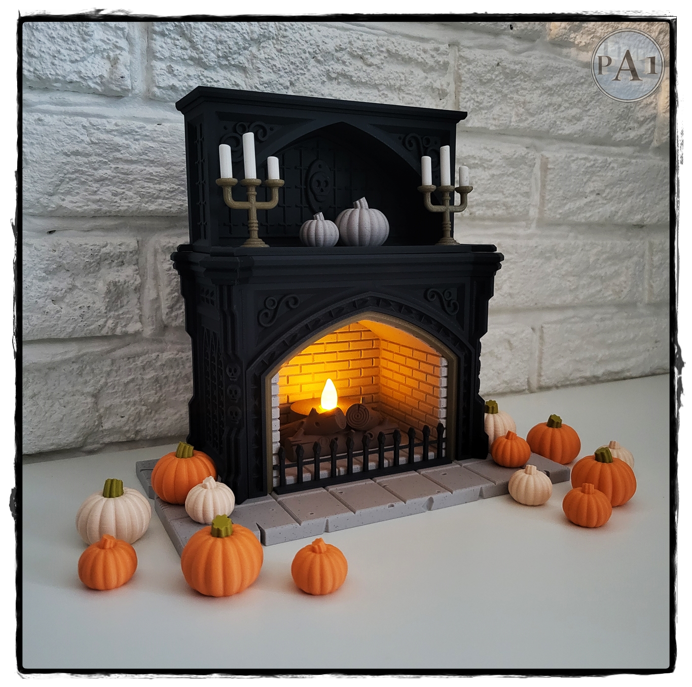 Gothic Tealight Fireplace (Version 1) - Image 5
