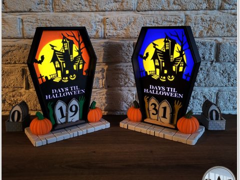 Tombstone Halloween Countdown