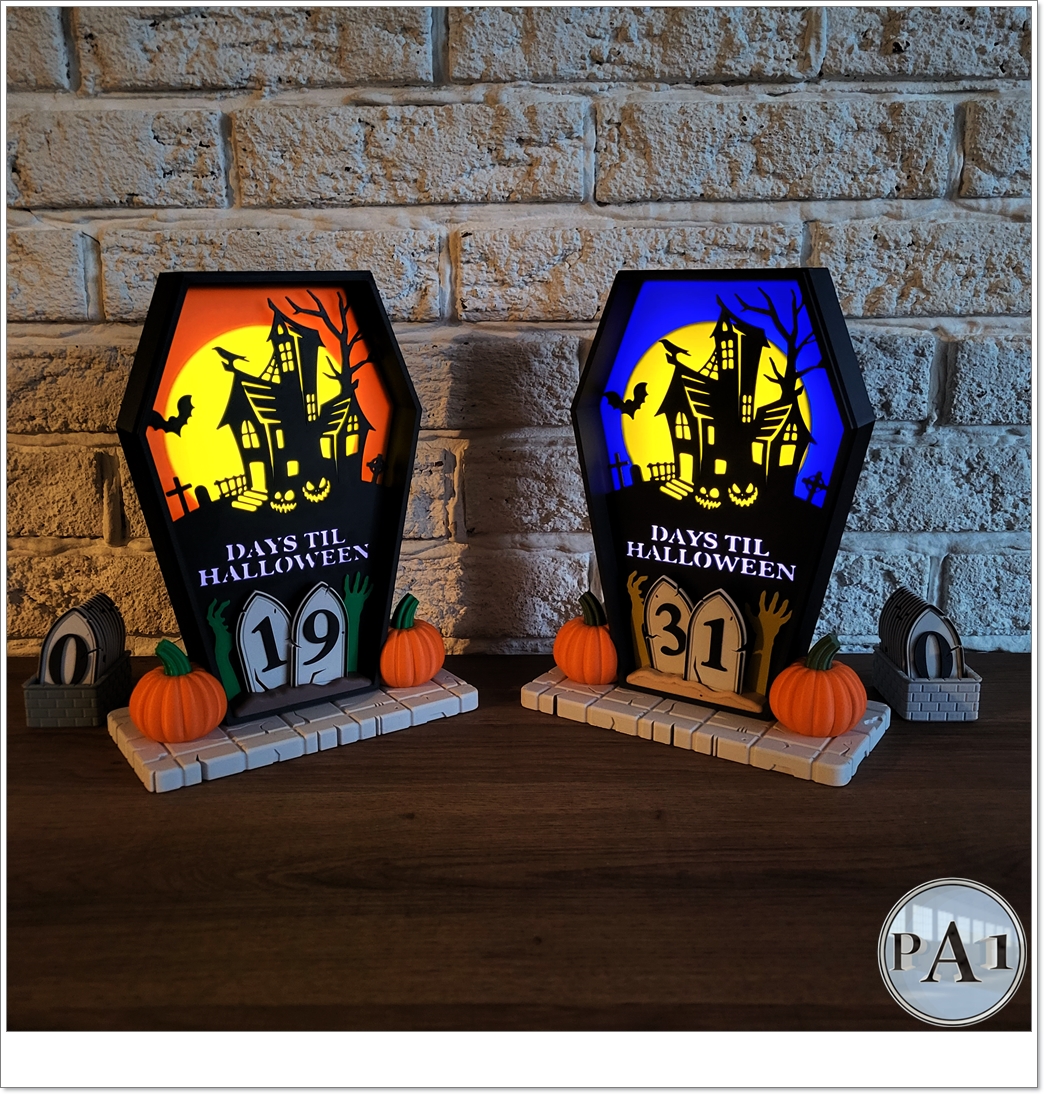 Tombstone Halloween Countdown