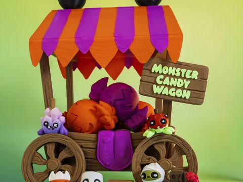 Monster Candy Wagon