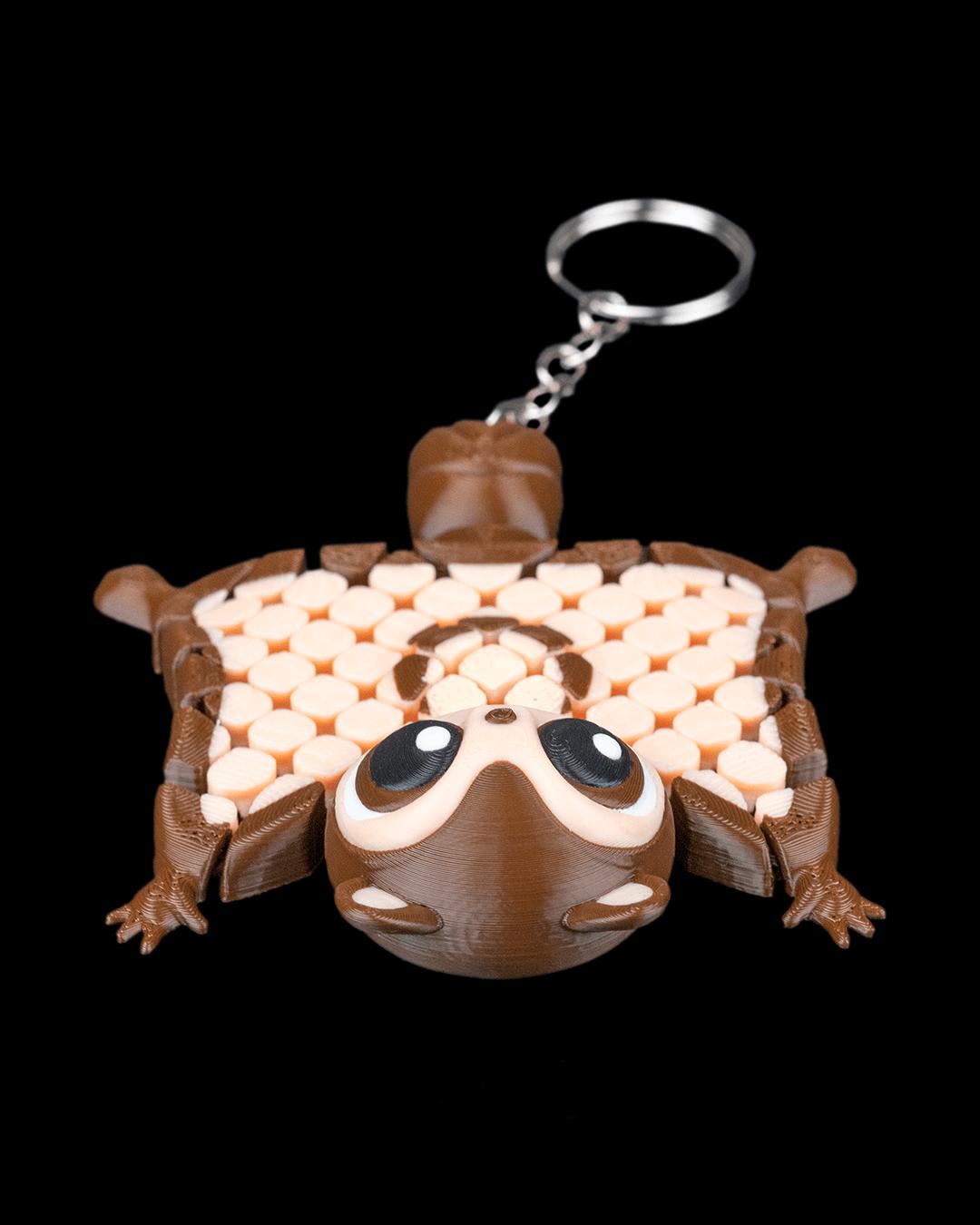 Merle the Flying Squirrel Cute Accessories Mesh Flexi Keychain, Fashion Costume Jewelry Accessory