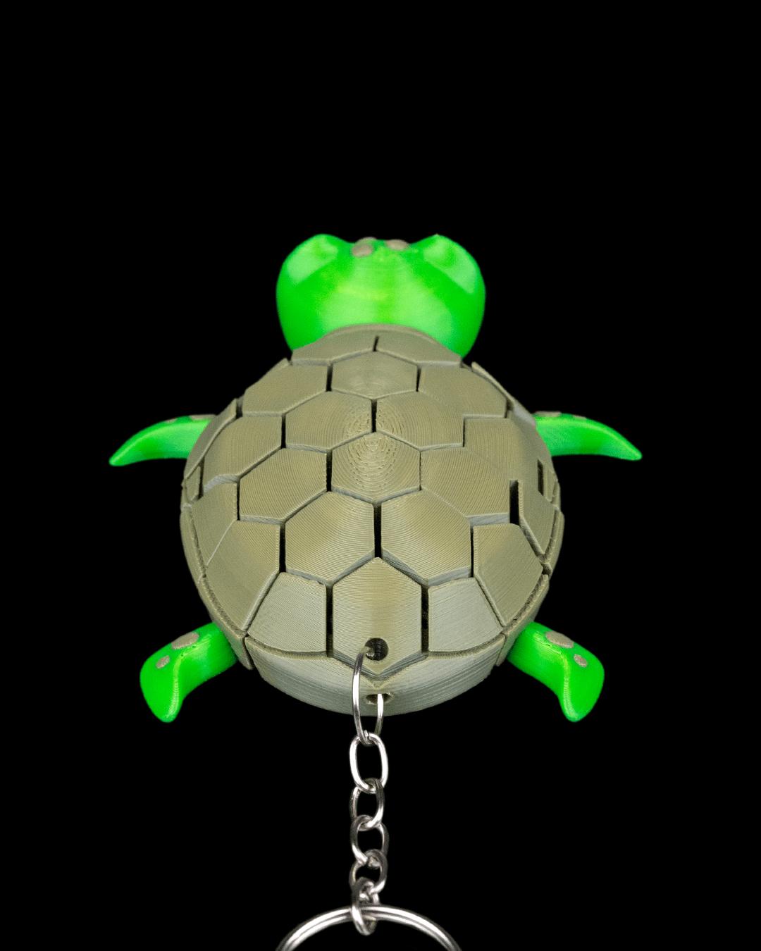3D Printed Myrtle the Turtle Collectible Figurine - Sea Life Statue with Oversized Eyes, 3D Printed Construction, Compact Lightweight Home Decor, Ideal Gift for Home Enthusiasts