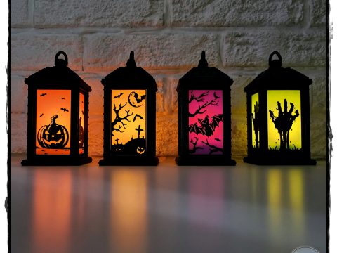 Mini Tealight Lantern Halloween Collection