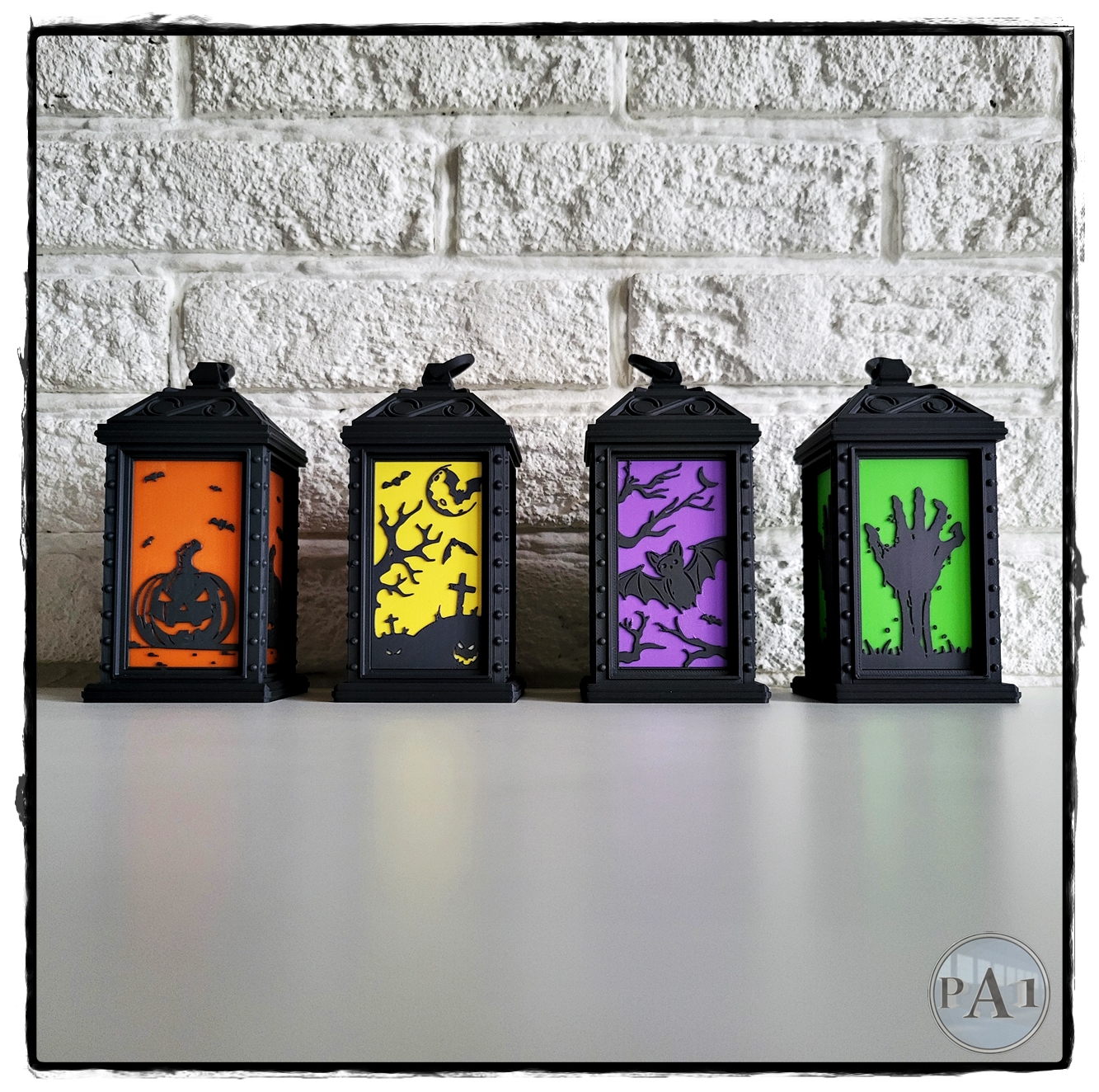 Mini Tealight Lantern Halloween Collection - Image 3