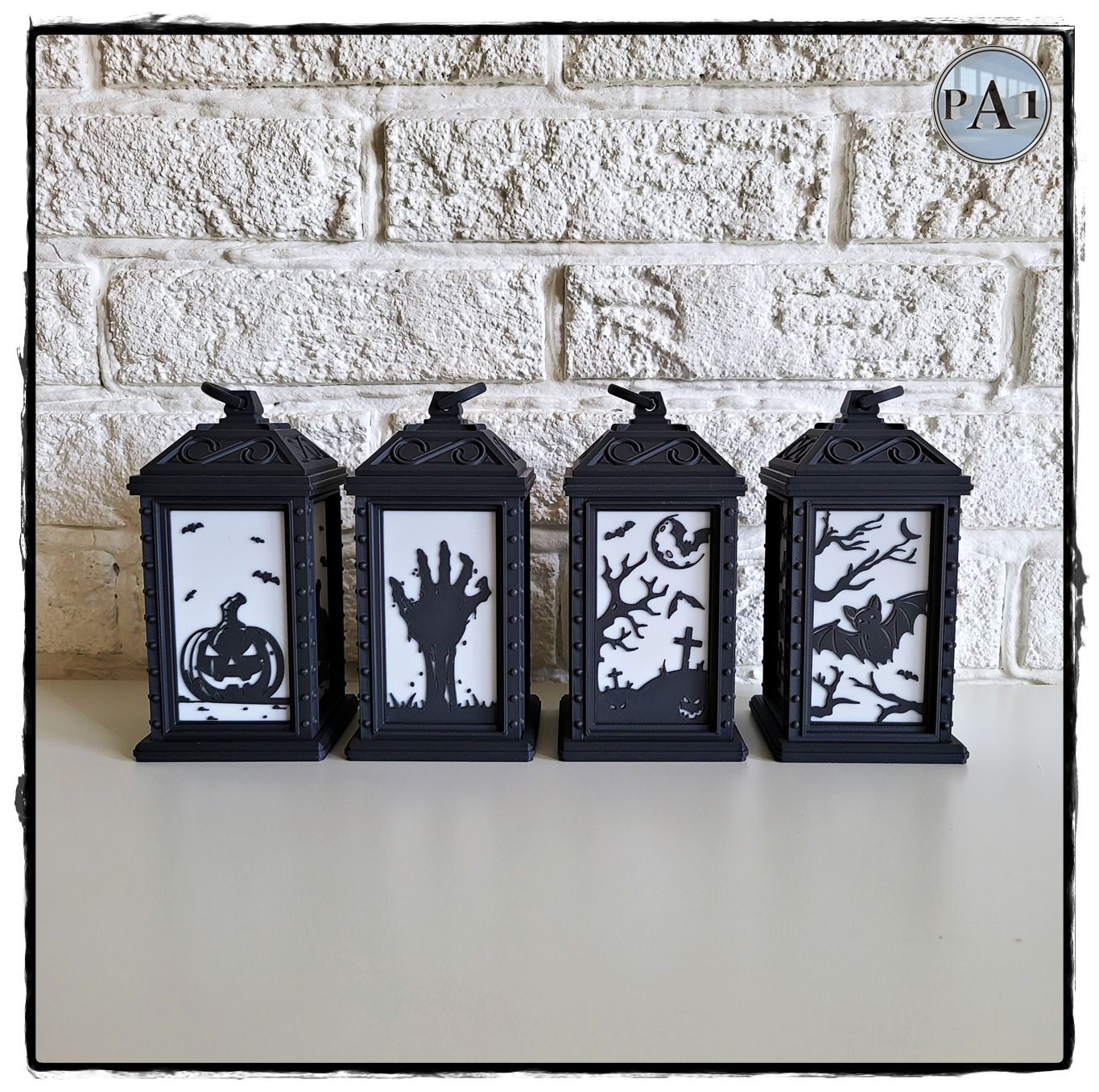 Mini Tealight Lantern Halloween Collection - Image 4