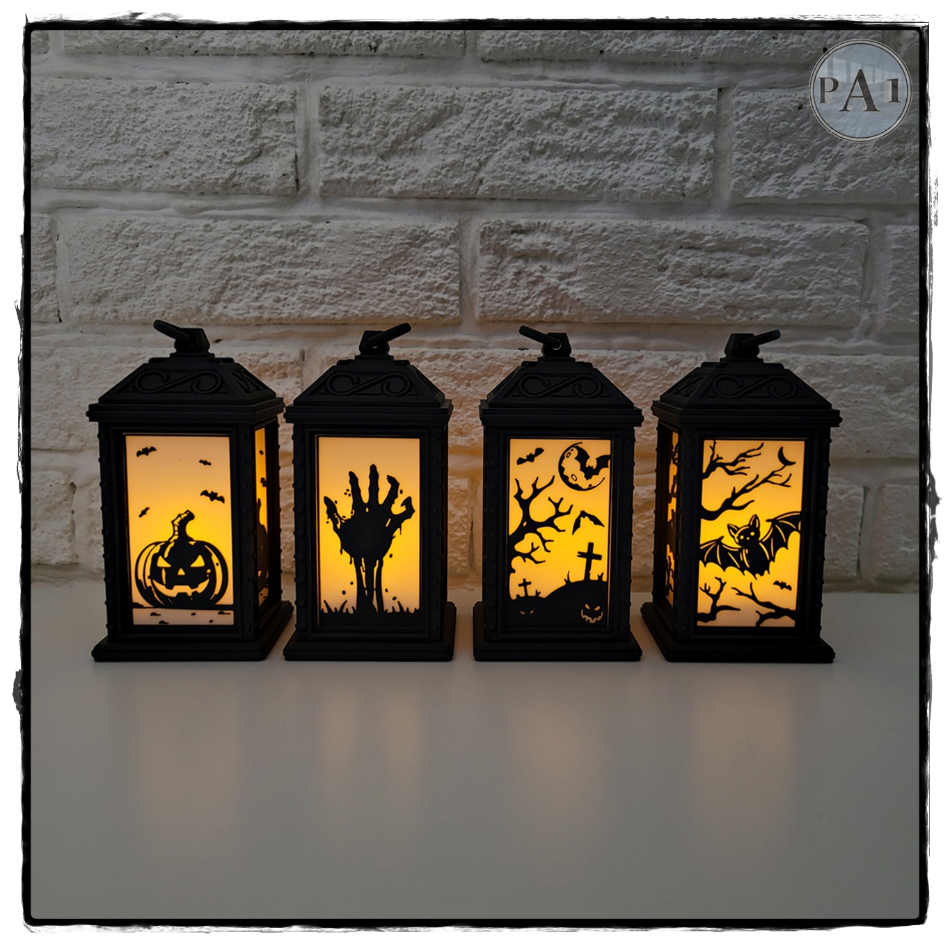 Mini Tealight Lantern Halloween Collection - Image 5