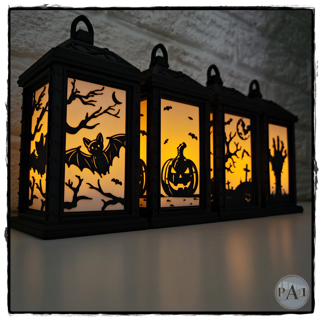 Mini Tealight Lantern Halloween Collection - Image 8