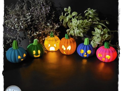 Tealight Pumpkin Family Collection