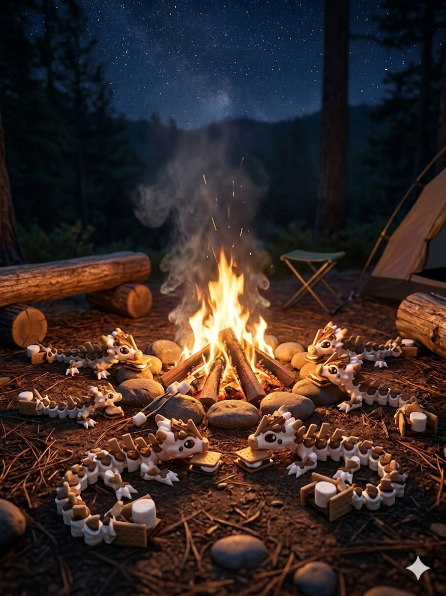 Whimsical S'more Dragon - Image 2